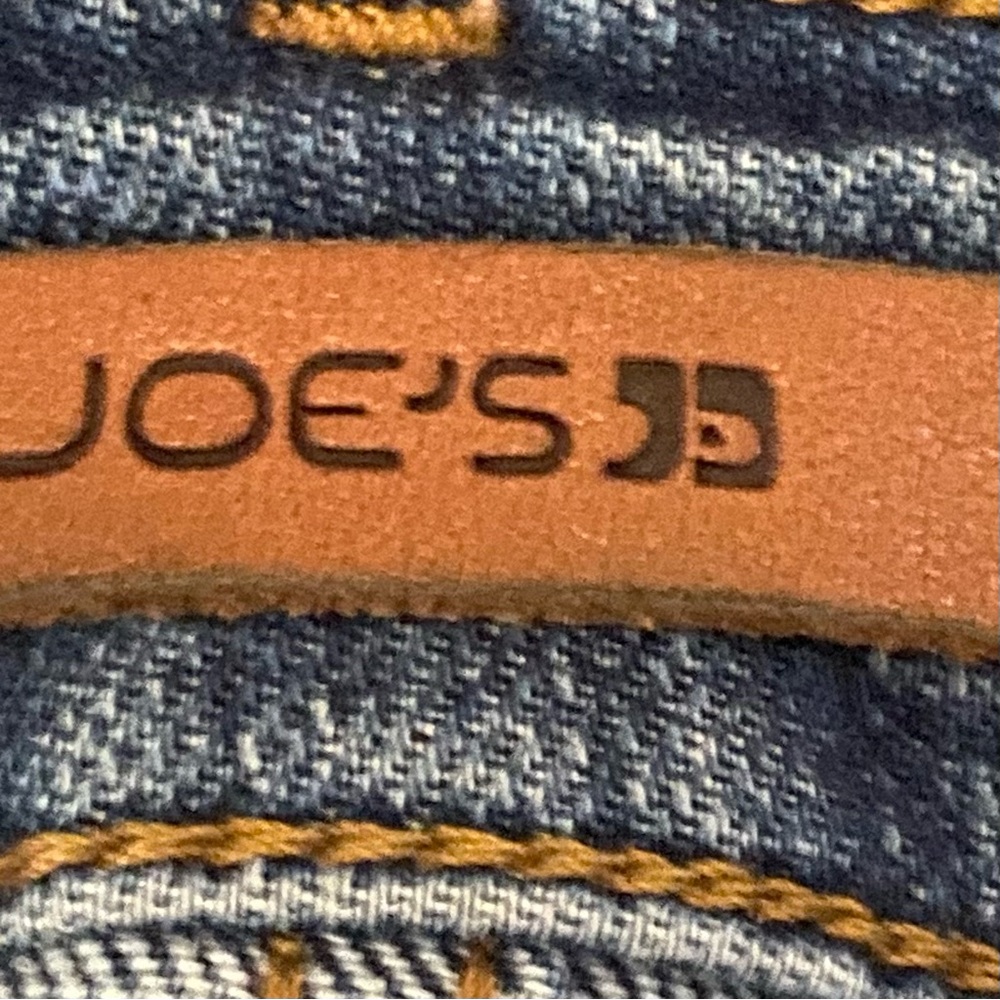 Joe's The Charlie High Rise Skinny Crop Skinny Blue Denim Sz W 27 - Picture 11 of 16